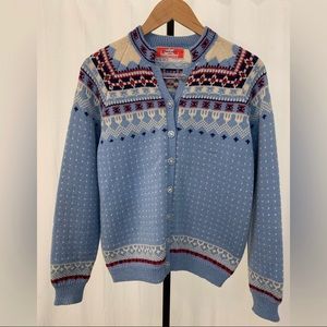 Norway Viking Wool Cardigan Sweater